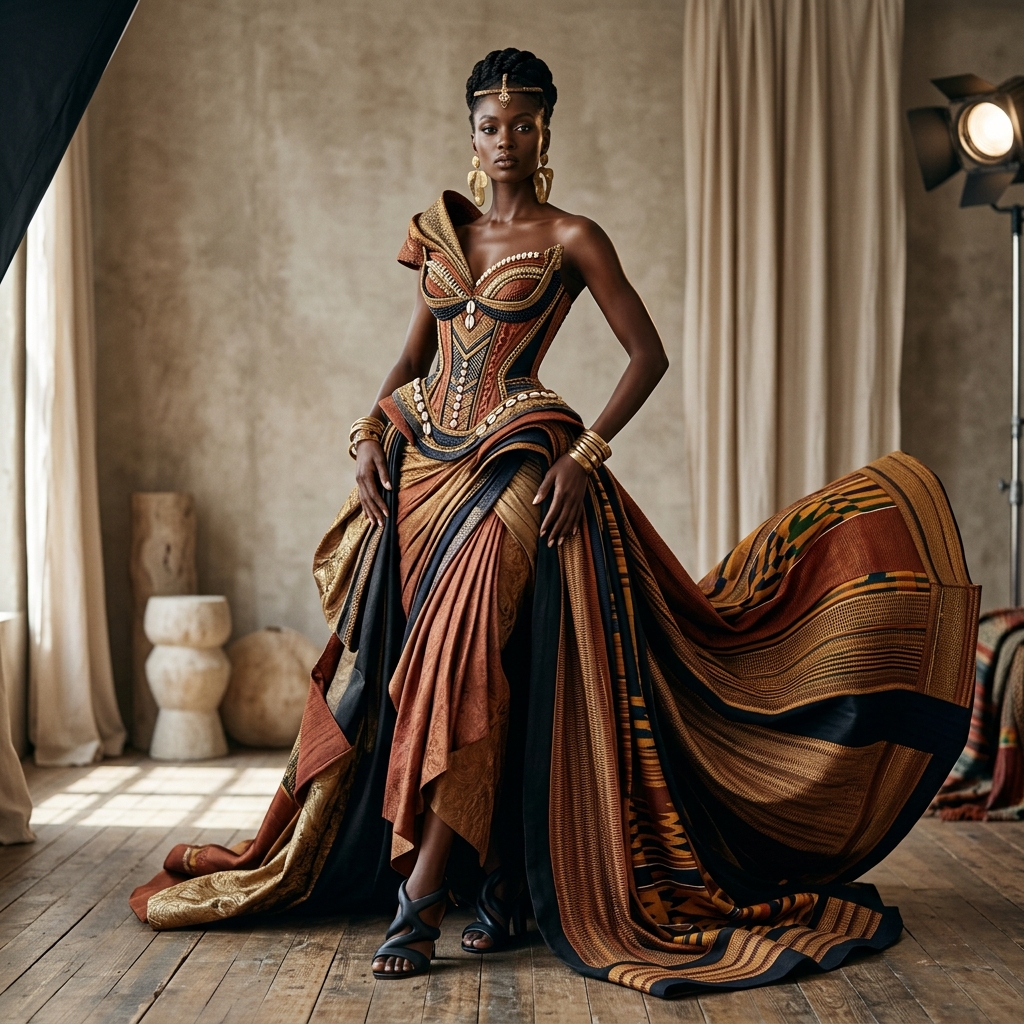 GODDAY SARTORIAL Architectural Gown